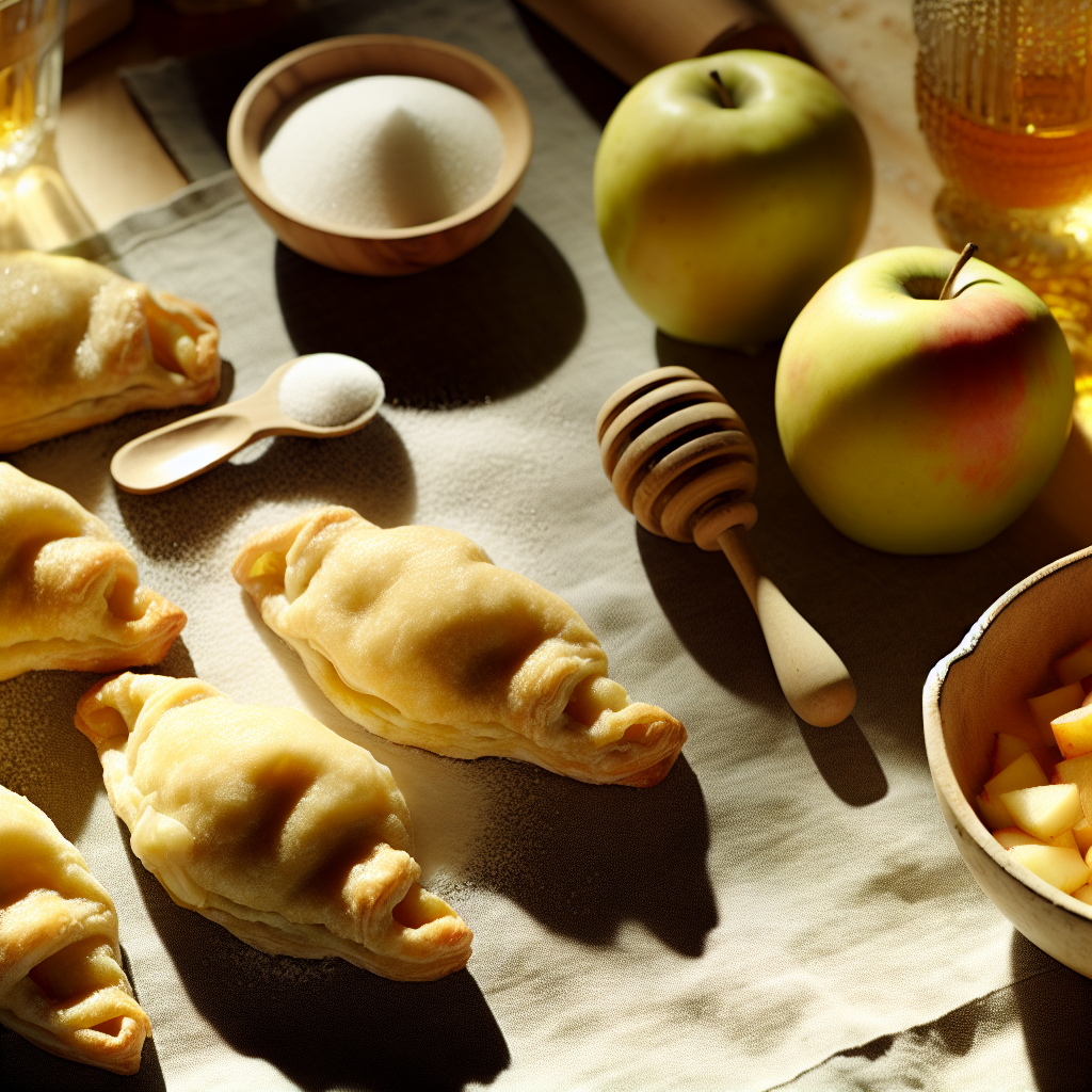 Recette : Chaussons aux pommes a la cannelle