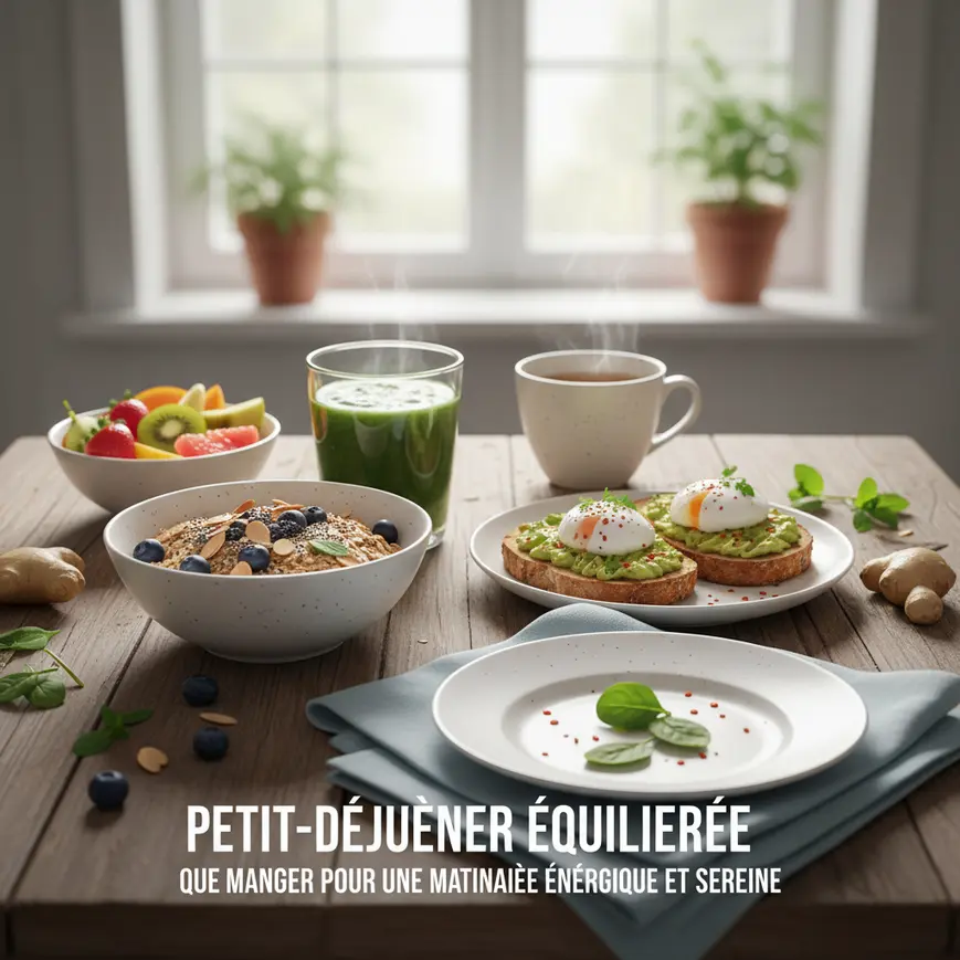 Petit-déjeuner équilibré: que manger pour une matinée énergique et sereine