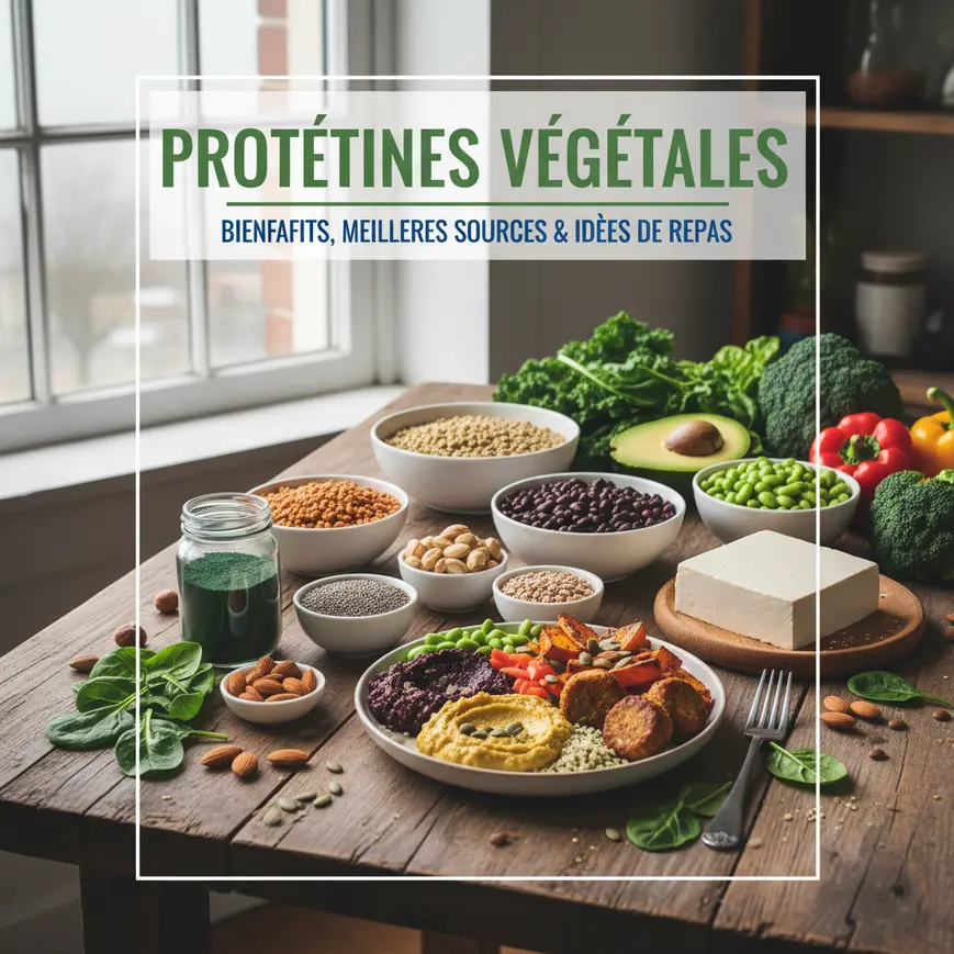 Protéines végétales : bienfaits, meilleures sources et idées de repas
