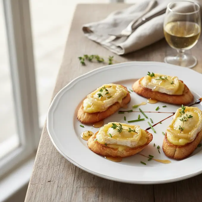 Crostinis de Chèvre Chaud et Miel : Finger Food Raffiné
