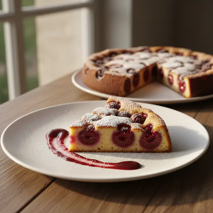 Clafoutis Aux Cerises Moelleux Et Rapide, Saveur Estivale