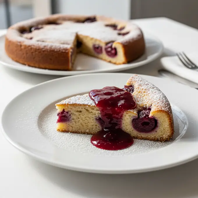 Clafoutis Express aux Cerises Moelleux et Savoureux - Recette facile prête en 50 minutes