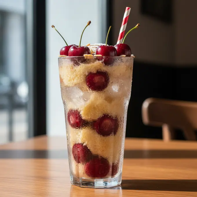 Clafoutis Légèr aux Cerises et Lait d'Amande - Recette facile prête en 50 minutes