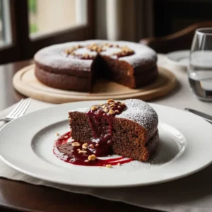 Gâteau Moelleux Chocolat-Noisette : Fondant et Gourmand - Recette facile prête en 60 minutes