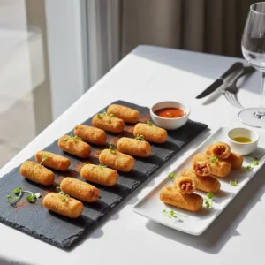 Mini Croquettes de Pommes de Terre au Chorizo Épicé - Recette facile prête en 45 minutes