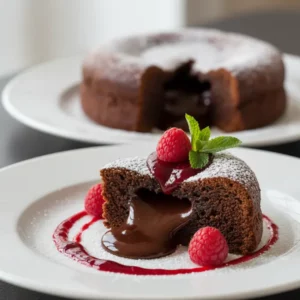 Moelleux au Chocolat Cœur Coulant : Plaisir Chocolaté Intense - Recette facile prête en 25 minutes