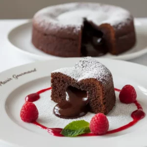 Moelleux au Chocolat Cœur Coulant : Plaisir Gourmand - Recette facile prête en 25 minutes