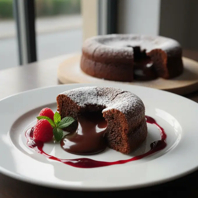 Moelleux au Chocolat Gourmand avec Cœur Fondant - Recette facile prête en 45 minutes