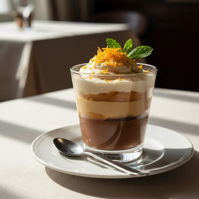 Mousse Chocolatée Gourmande à l'Orange Zestée - Recette facile prête en 50 minutes