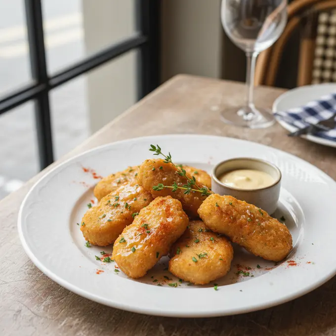 Nuggets de poulet maison au paprika