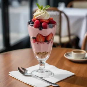 Parfait aux Fruits Rouges: Entremet Sophistiqué et Facile - Recette facile prête en 35 minutes
