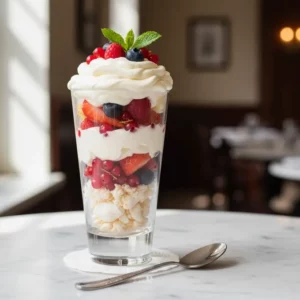 Pavlova Fruité à la Crème Chantilly, Entremet Raffiné - Recette facile prête en 75 minutes