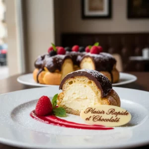 Profiteroles au Chocolat, Plaisir Rapide et Chocolaté - Recette facile prête en 45 minutes