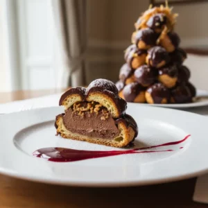 Profiteroles Croquants au Chocolat : Dessert Gourmand - Recette facile prête en 55 minutes