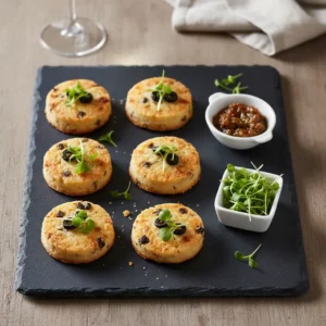 Sablés au Parmesan et Olives pour Apéritif Convivial - Recette facile prête en 30 minutes