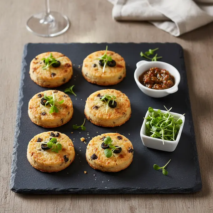 Sablés au Parmesan et Olives pour Apéritif Convivial - Recette facile prête en 30 minutes
