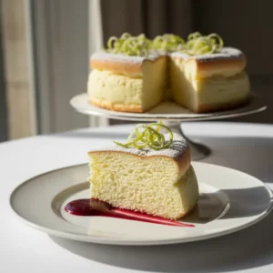 Soufflé Glacé au Citron Vert et Zeste Gourmand - Recette facile prête en 45 minutes