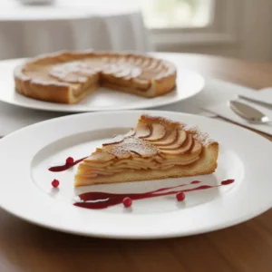 Tarte Fine aux Pommes Caramélisées, Dessert Fruité - Recette facile prête en 45 minutes