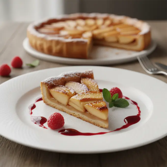 Tarte Tatin aux Pommes Caramélisées : Dessert Gourmand