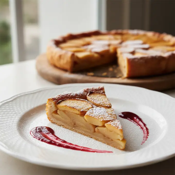 Tarte Tatin aux Pommes Caramélisées : Dessert Gourmand