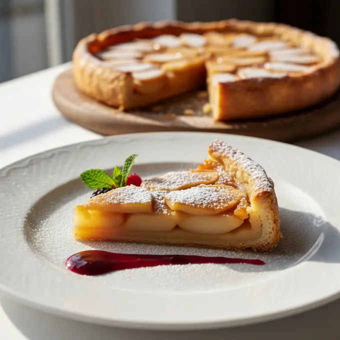 Tarte Tatin aux Pommes Caramélisées : Dessert Gourmand - Recette facile prête en 60 minutes