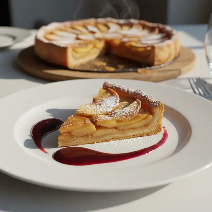 Tarte Tatin aux Pommes Caramélisées : Dessert Gourmand - Recette facile prête en 60 minutes
