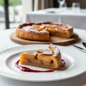 Tarte Tatin aux Pommes Caramélisées : Dessert Gourmand - Recette facile prête en 60 minutes