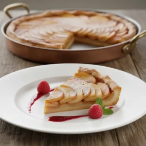 Tarte Tatin aux Pommes Caramélisées : Dessert Gourmand - Recette facile prête en 60 minutes