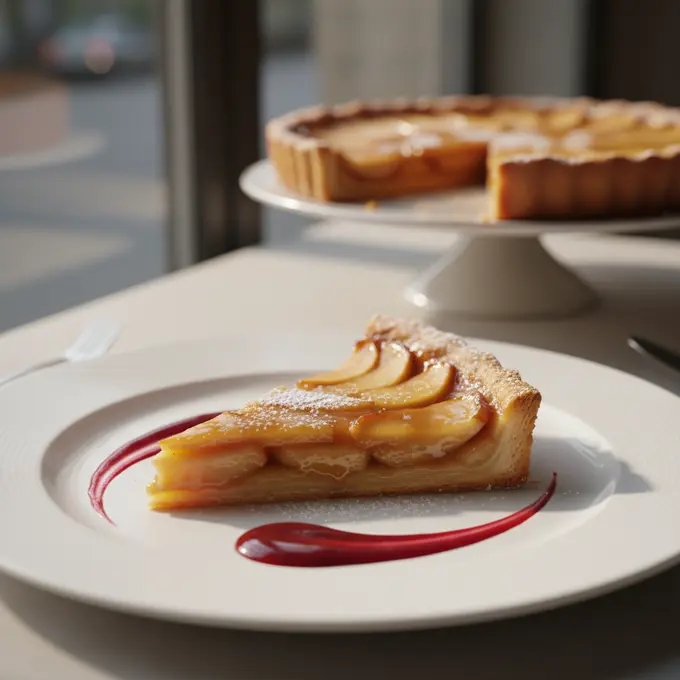 Tarte Tatin aux Pommes Caramélisées : Dessert Gourmand