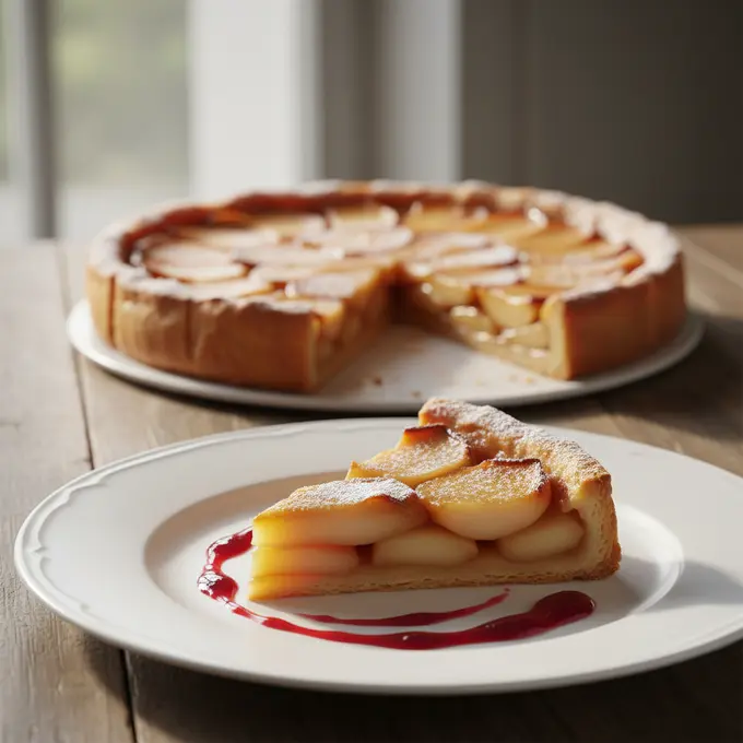 Tarte Tatin aux Pommes Caramélisées : Dessert Gourmand - Recette facile prête en 60 minutes