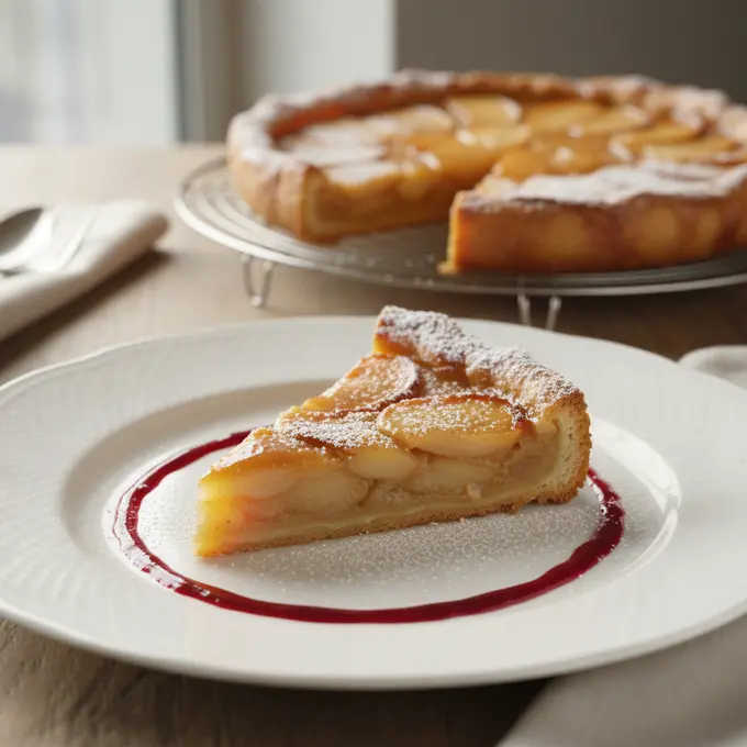 Tarte Tatin aux Pommes Caramélisées : Dessert Gourmand - Recette facile prête en 60 minutes