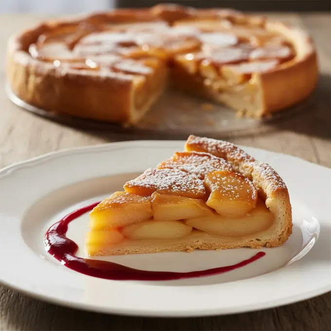 Tarte Tatin aux Pommes Caramélisées : Dessert Gourmand - Recette facile prête en 60 minutes