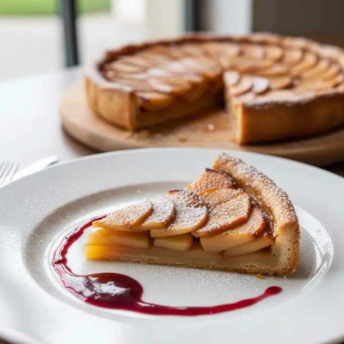 Tarte Tatin aux Pommes Caramélisées : Dessert Gourmand