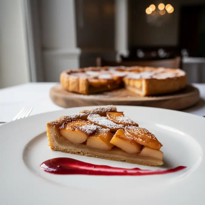 Tarte Tatin aux Pommes Caramélisées : Dessert Gourmand