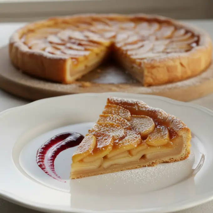 Tarte Tatin aux Pommes Caramélisées : Dessert Gourmand - Recette facile prête en 60 minutes