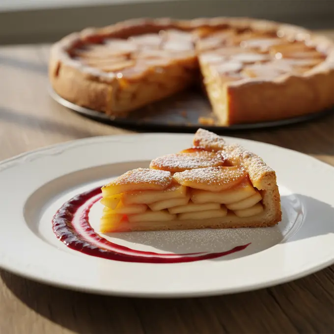 Tarte Tatin aux Pommes Caramélisées : Dessert Gourmand - Recette facile prête en 60 minutes