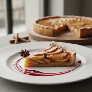Tarte Tatin aux Pommes Caramélisées et Cannelle Gourmande - Recette facile prête en 60 minutes