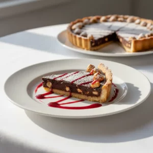 Tartelette Gourmande au Chocolat et Noisettes Croquantes - Recette facile prête en 45 minutes