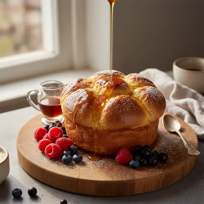 Viennoiseries maison : Brioche pur beurre gourmande
