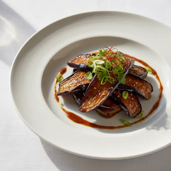 Aubergines Yu Xiang (Parfum de Poisson) - Recette facile prête en 30 minutes