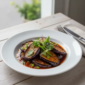 Aubergines Yu Xiang (Parfum de Poisson) - Recette facile prête en 30 minutes