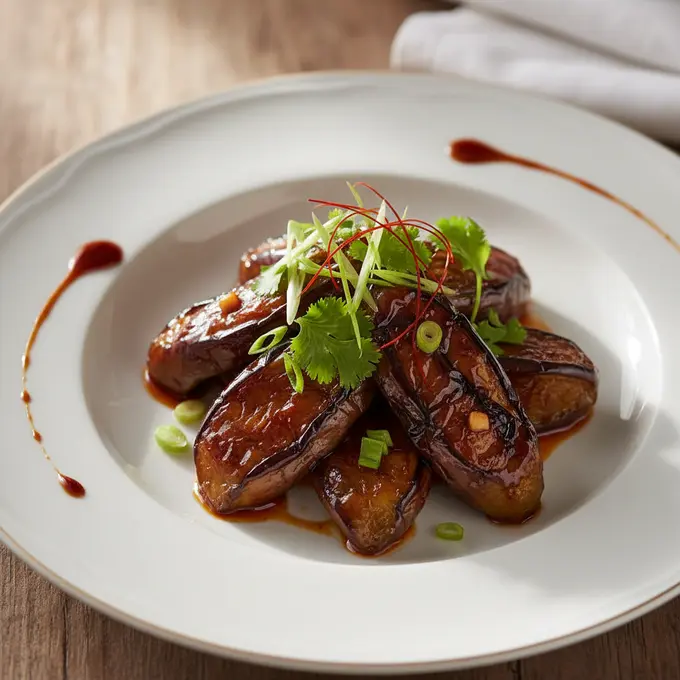 Aubergines Yu Xiang (Parfum de Poisson) - Recette facile prête en 30 minutes