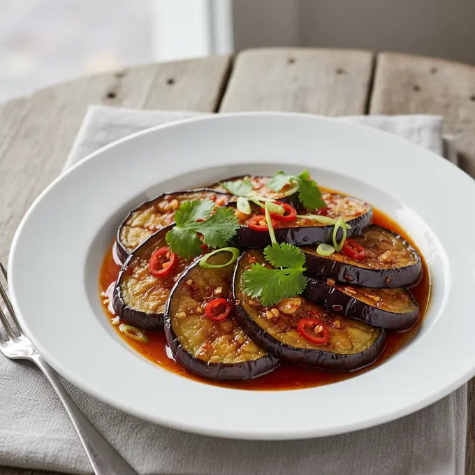 Aubergines Yu Xiang (Parfum de Poisson) - Recette facile prête en 30 minutes