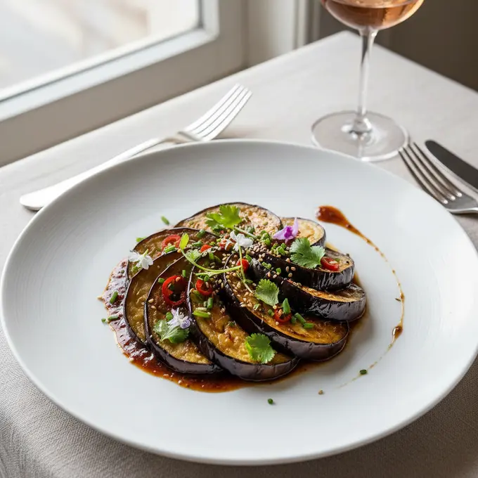 Aubergines Yu Xiang (Parfum de Poisson) - Recette facile prête en 30 minutes