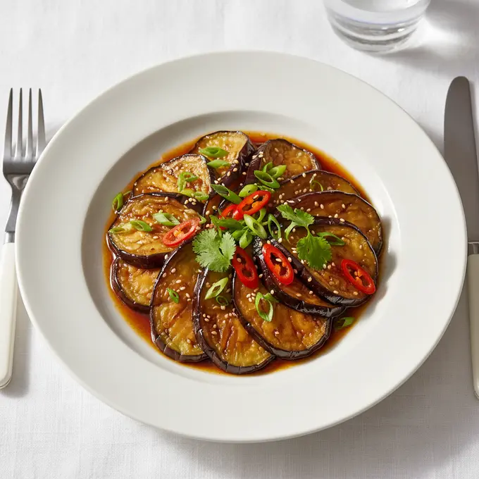 Aubergines Yu Xiang (Parfum de Poisson) - Recette facile prête en 30 minutes