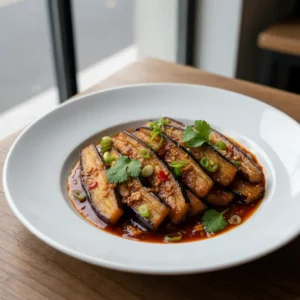 Aubergines Yu Xiang (Parfum de Poisson) - Recette facile prête en 30 minutes