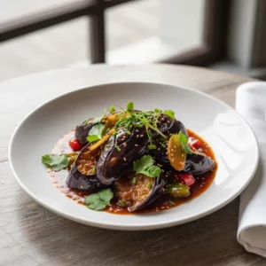 Aubergines Yu Xiang (Parfum de Poisson) - Recette facile prête en 30 minutes
