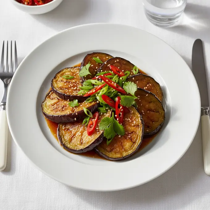 Aubergines Yu Xiang (Parfum de Poisson) - Recette facile prête en 30 minutes