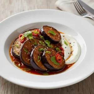 Aubergines Yu Xiang (Parfum de Poisson) - Recette facile prête en 30 minutes