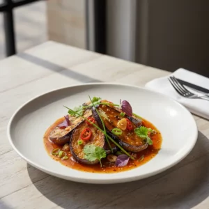 Aubergines Yu Xiang (Parfum de Poisson) - Recette facile prête en 30 minutes